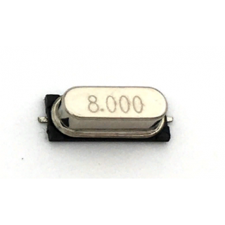 кварц 8,000 МГц HC-49/S SMD 20pF 30ppm