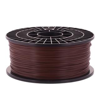 пластик PLA 1.75mm. 1кг Крепкий орешек (коричневый)