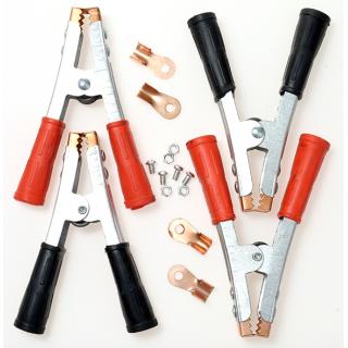 крокодил 300А 135мм черный с крепежом