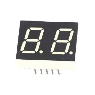 FYD-4021BS-11 10.2mm OA красный 15-20мкд индикатор