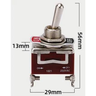 тумблер 1021 SHUN on-off 32A 250V 2конт