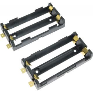 батарейный отсек 18650x2 Li HB2S-SMD на плату