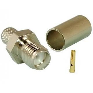 Гнездо SMA обжимной на кабель RG58