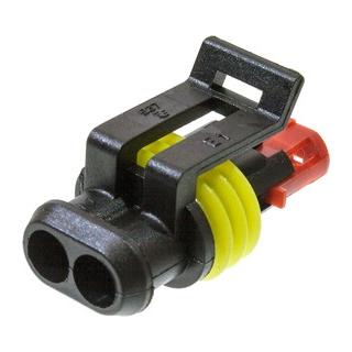 282080-1, розетка 2 контакта KLS.