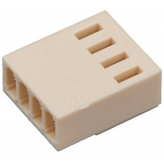 HU-04F 2,54мм розетка разъем БЕЗ КОНТАКТОВ CONNFLY