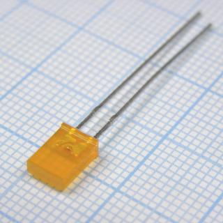 L-103ED оранжевый 5mcd 2*5мм светодиод