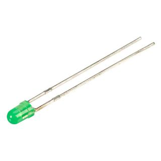 L-3014GD 3мм зелёный матовый 15mcd 60° светодиод