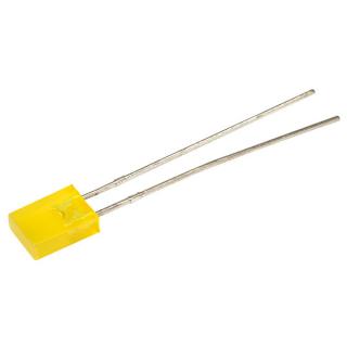 L-513YDT 2.5х5мм желтый матовый 2.5х5мм 3мКд светодиод