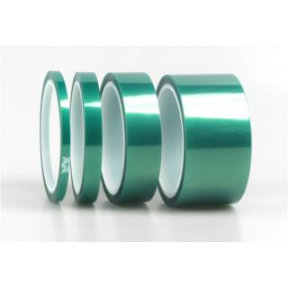 лента NKS-1425PTS-G Naikos 25мм*33м клейкая термостойкая ПЭТ зеленая (термоскотч)