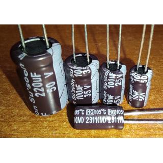 SR 220м 50в 105°C SUSCON SE 10*16 4000ч  конденсатор