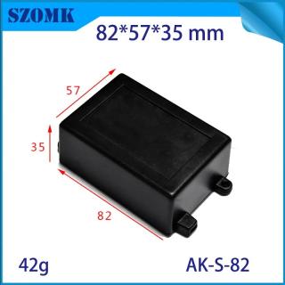 корпус AK-S-82-BLK 82×57×35 черный SZOMK