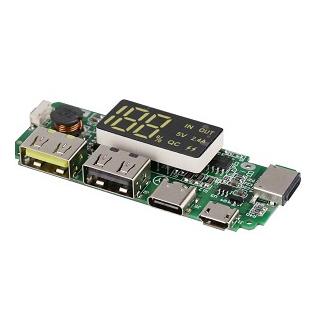 конст H961 модуль Powerbank с дисплеем, USB, 5В 2А