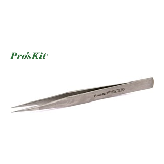 пинцет 1PK-112T ProsKit прямой сверхтонкий 128мм