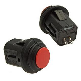 SB570-R IP65 (c фиксацией) ф14mm красная кнопка