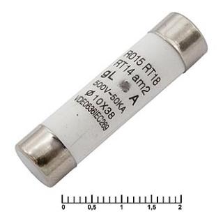 ПРЕДОХРАНИТЕЛЬ 10А (10*38) 500V керамика