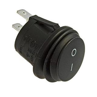 SB-039 IP65 on-off ф20.2mm черный переключатель