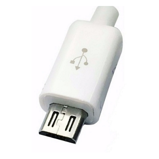 USBmicro B 5S штекер на кабель пайка
