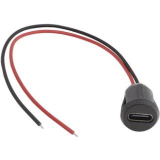 USB3.1 TYPE-C 2pin разъем на корпус с защелками