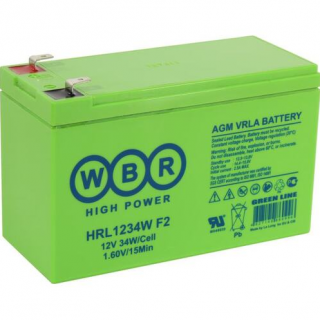 аккумулятор 12V 9Ah HRL1234W F2 WBR