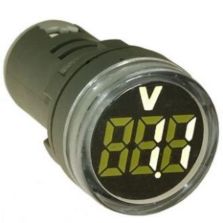 вольтметр цифровой DMS-141 белый  (АС) - 20...500 В