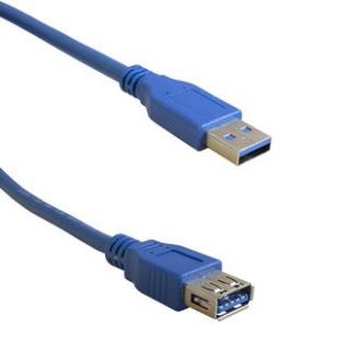 удлинитель USB3.0 A(m)-USB A(f) Bl 1.8m