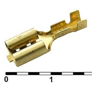 КЛЕММА НОЖ мама 6,3мм DJ622-D6.3A