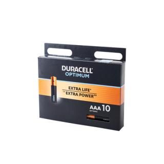 LR03 DURACELL OPTIMUM BL10 (AAA) элемент питания