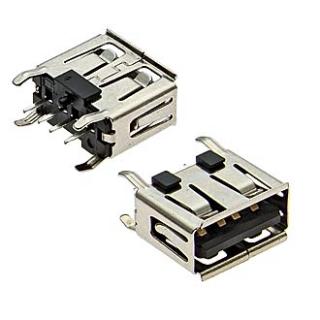 USB A-1JS гнездо на плату разъем (7)