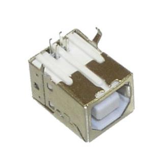 USB B *FR серия152 на плату белый разъем