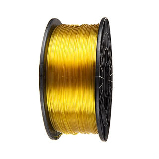 пластик PET-G 1.75mm. 1кг бухта Лимончелло