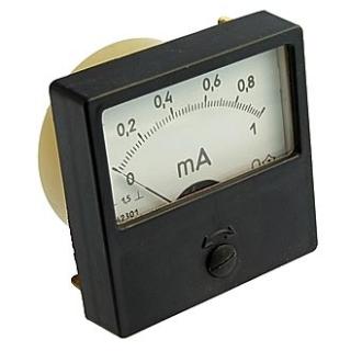 м42301 0-1мА 1,5кл 91г милиамперметр