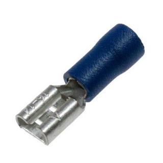 КЛЕММА НОЖ мама 6,3мм изолир РПИ-М 2.5-(6.3)