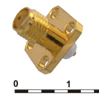 гнездо SMA-BJ2 gold разъем
