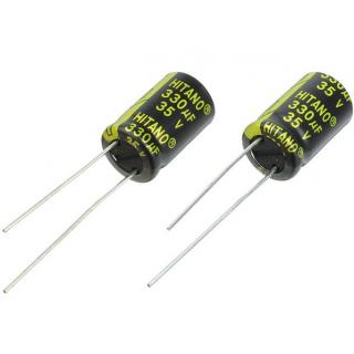 SR 330мкф 35в 105°C HITANO 10*16 5000ч конденсатор