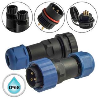 SZC21 3P-F-M 3pin 25A 380V IP68 (6-12мм) разъем