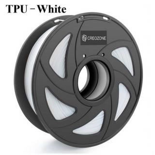 пластик TPU 1.75mm. 1метр белый