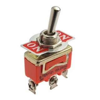тумблер 1121 E-TEN on-on 15A 250V 3конт