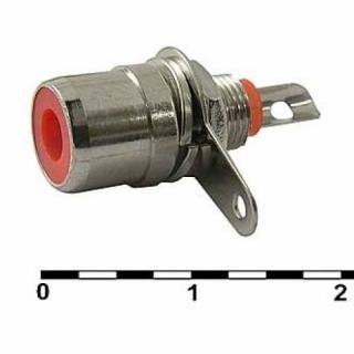 тюльпан гнездо на блок RP-1 красное