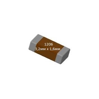 чип 1206 270пф 50в NPO 5% SAMSUNG CL31C271JBCNNNC SMD конденсатор