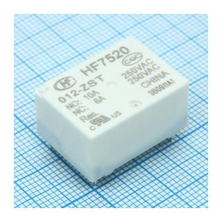 реле HF7520/012-HSTP HONGFA 12v 16А