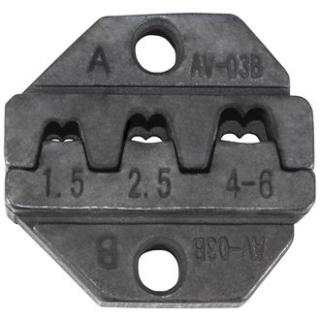 инст клещи для обжима AP03B матрица 03B 0,5; 2,5; 4-6 мм2 (20-14AWG