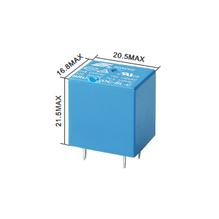 реле SRU (22F) 24VDC 15А 250В 1C Songle