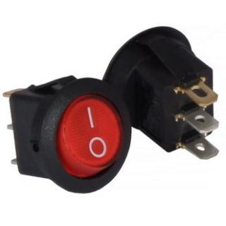 IRS101-8С on-off 3К красный переключатель
