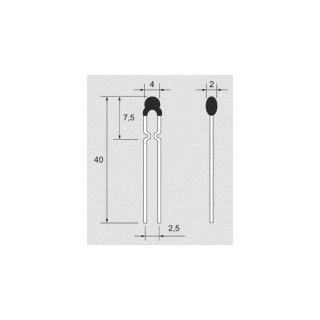 термистор CM-MF52A1104F4250F-L40 NTC 10к 1% CHEEMI
