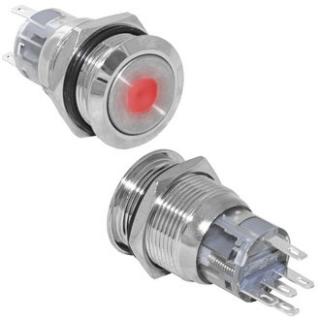 LAS1-AGQ-11D/R/N ON-(ON) красная антивандальная кнопка