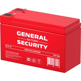 аккумулятор 12V 9Ah GS9-12 F2 General Security