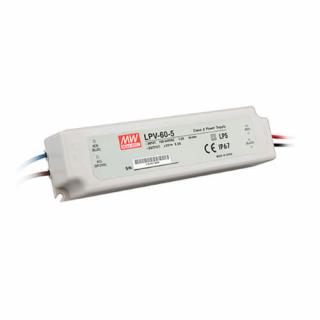 Блок питания 12v 5а LPV-60-12 MW