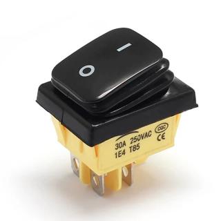 SWR-76 30А 4К синий+neon влагозащита FLN переключатель