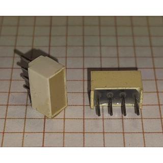 кипм17а-2к 5*10мм 660нм, 3mcd, 10мА, 2v красный светодиодный индикатор