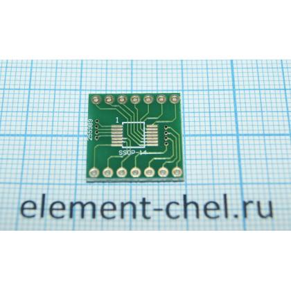 плата SOIC-14 и SSOP-14